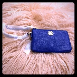 Tory Burch Royal Blue Wallet Clutch